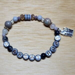 Castles Crumbling Frienship Bracelet, Size 5"- 6.5"
